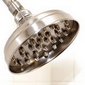 brushed nickel rain showerhead