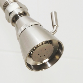 ultimate shower head brushed nickel
