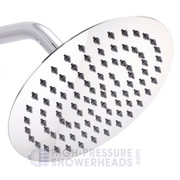 luna shower head stainless steel round